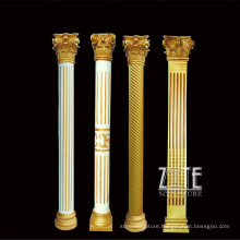 New Products outdoor marble stone roman column statue